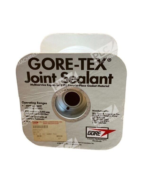 Gore 0015H Gore-Tex Joint Sealant 3/4"x15' 02951071 - Image 3