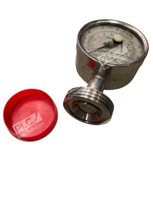 Tropicana 3S-EB-1-1/2SMS-GF-BT-SS 0-160PSI Sani-Flow Pressure Gauge 140967 - Image 5