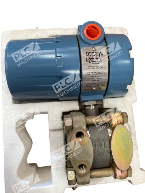 Rosemount 45VDC 4-20mA 750IN H2O 0-1.865BAR Pressure Transmitter 1151GP5E22B2 - Image 2