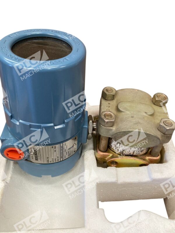 Rosemount 45VDC 4-20mA 750IN H2O 0-1.865BAR Pressure Transmitter 1151GP5E22B2 - Image 4
