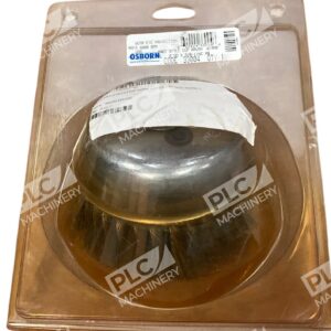 Osborn 33004 MSFS 6000RPM Knot Style Cup Brush 0.020AB 6"ODx5/8-11NC AB