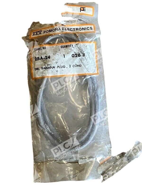 Pomona Electronics ITT Double Banana Plug 2 Cond 2BA-24
