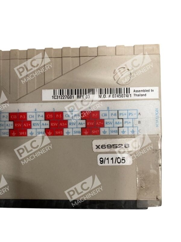 Westinghouse 8 Channel Analog Input 14 Bit Personality Module 1C31227G01 - Image 2