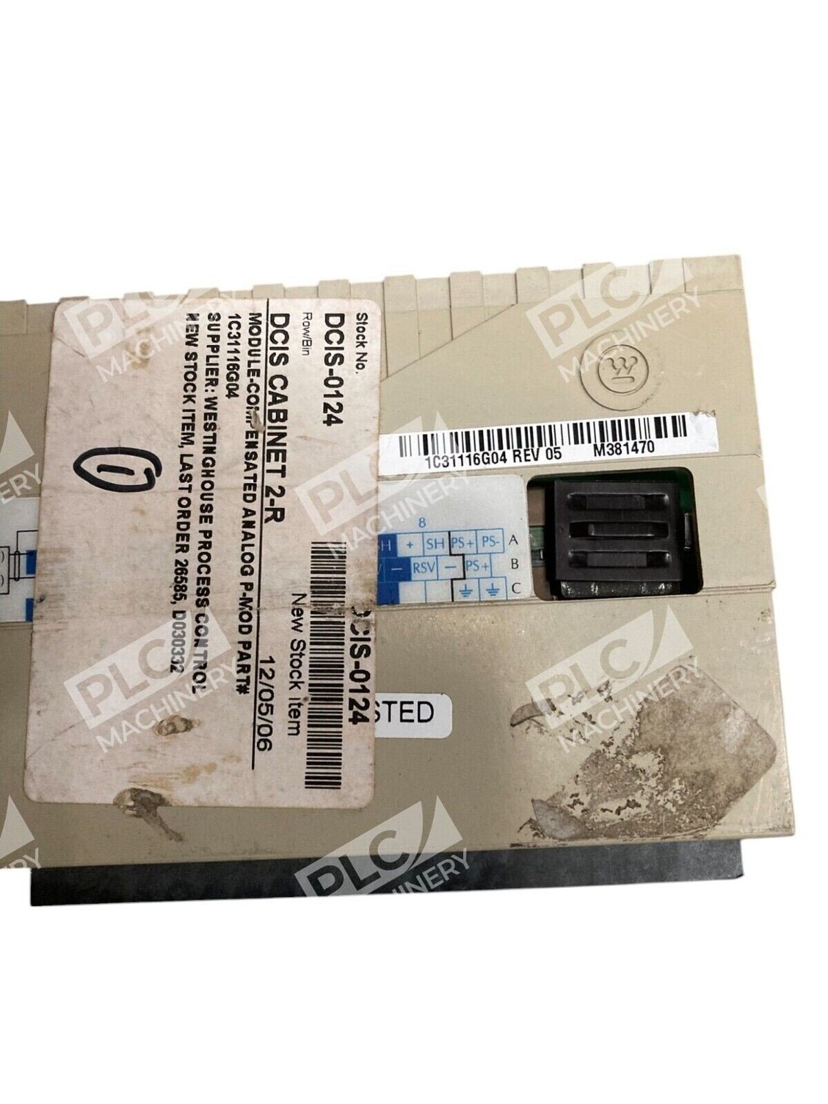 Emerson Ovation 8 Channel Analog Input Module 1C31116G04 - Image 2