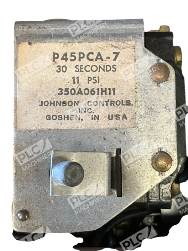 Johnson Controls P45PCA-7 30 Seconds 11PSI 350A061H11 - Image 2