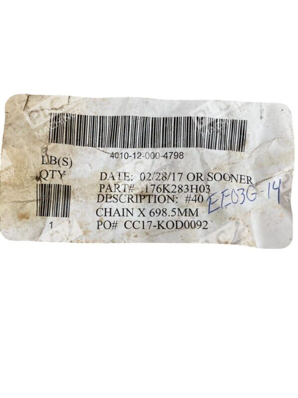 PRC 698.5mm Length Chain 40 - Image 2