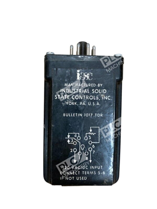 ISSC 120VAC/DC .06-10s Industrial Solid State Controls 1017-TDR