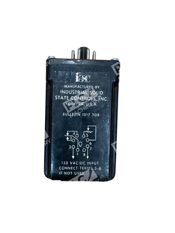 ISSC 120VAC/DC .06-10s Industrial Solid State Controls 1017-TDR - Image 2