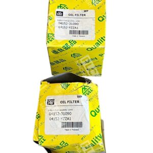 Full 04152-YZZA1 Oil Filter WP 04152-31090 (lot of 2)