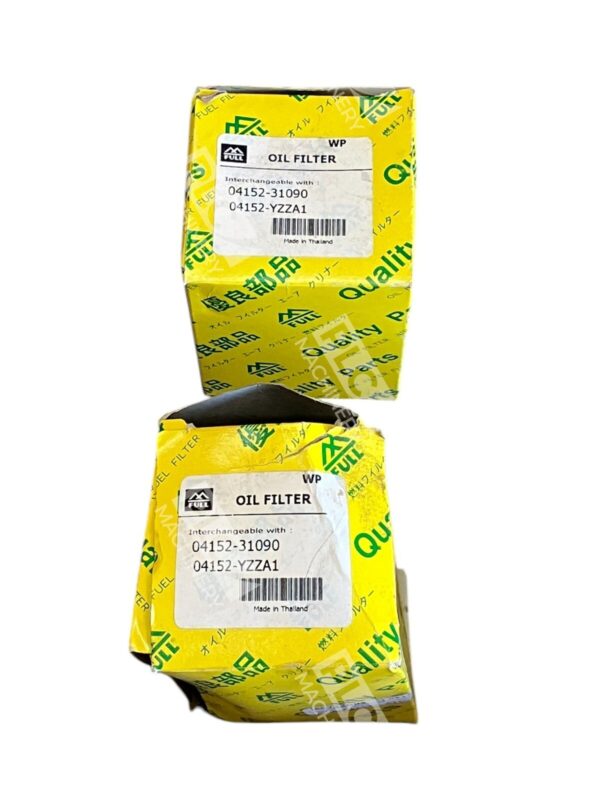 Full 04152-YZZA1 Oil Filter WP 04152-31090 (lot of 2)