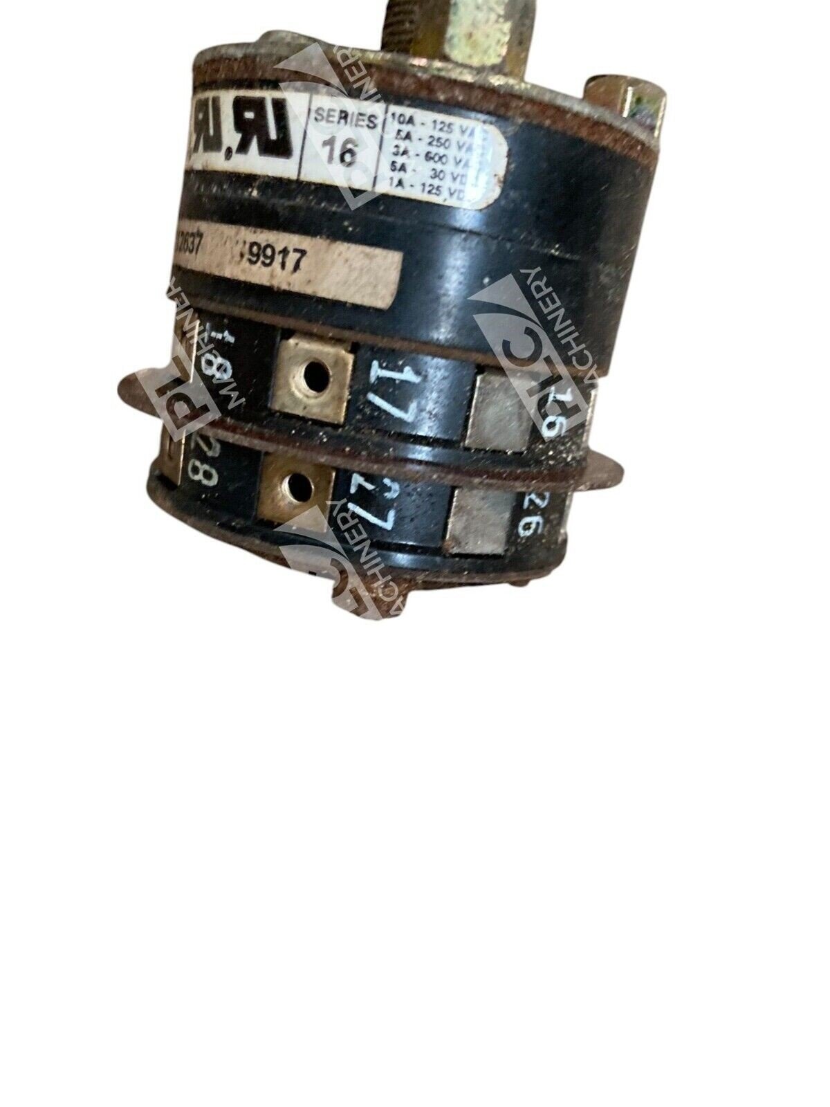 Shallco Spec 12637 9917 3 Position Rotary Drum Switch Series 16 - Image 2