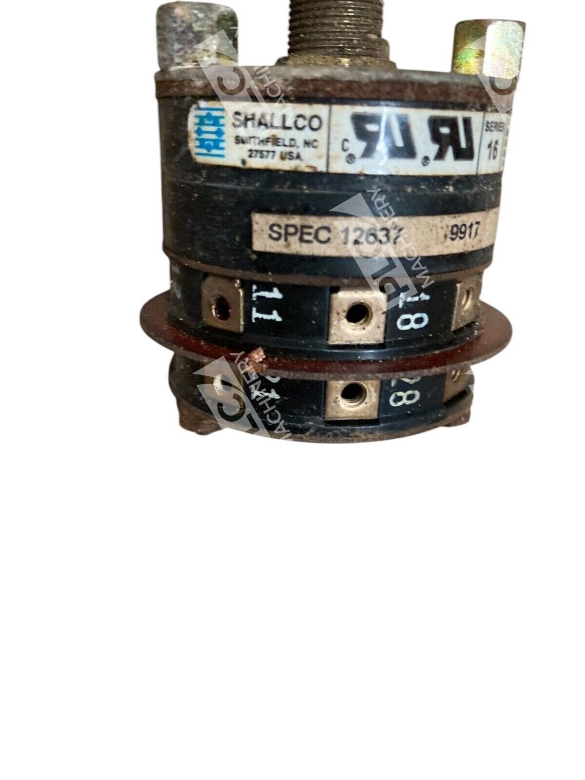 Shallco Spec 12637 9917 3 Position Rotary Drum Switch Series 16 - Image 3