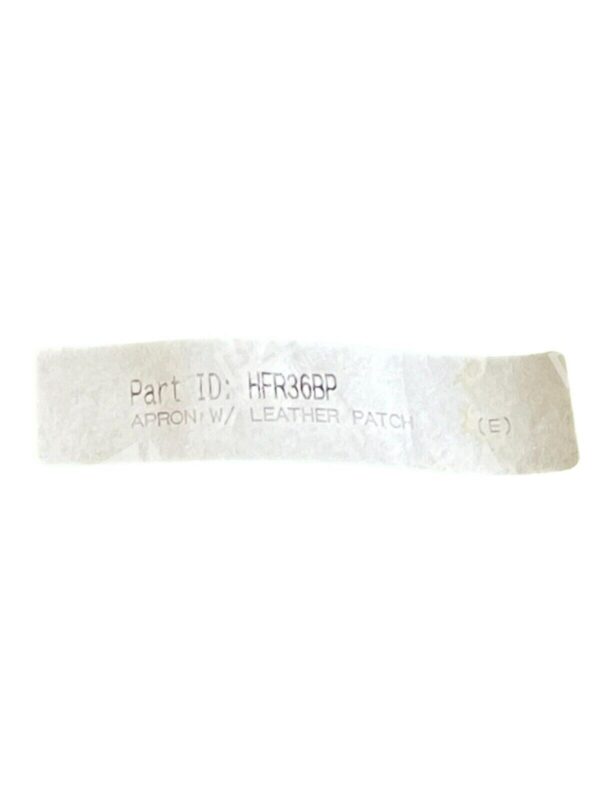 Pro-Safe Apron w/ Leather Patch HFR36BP - Image 2