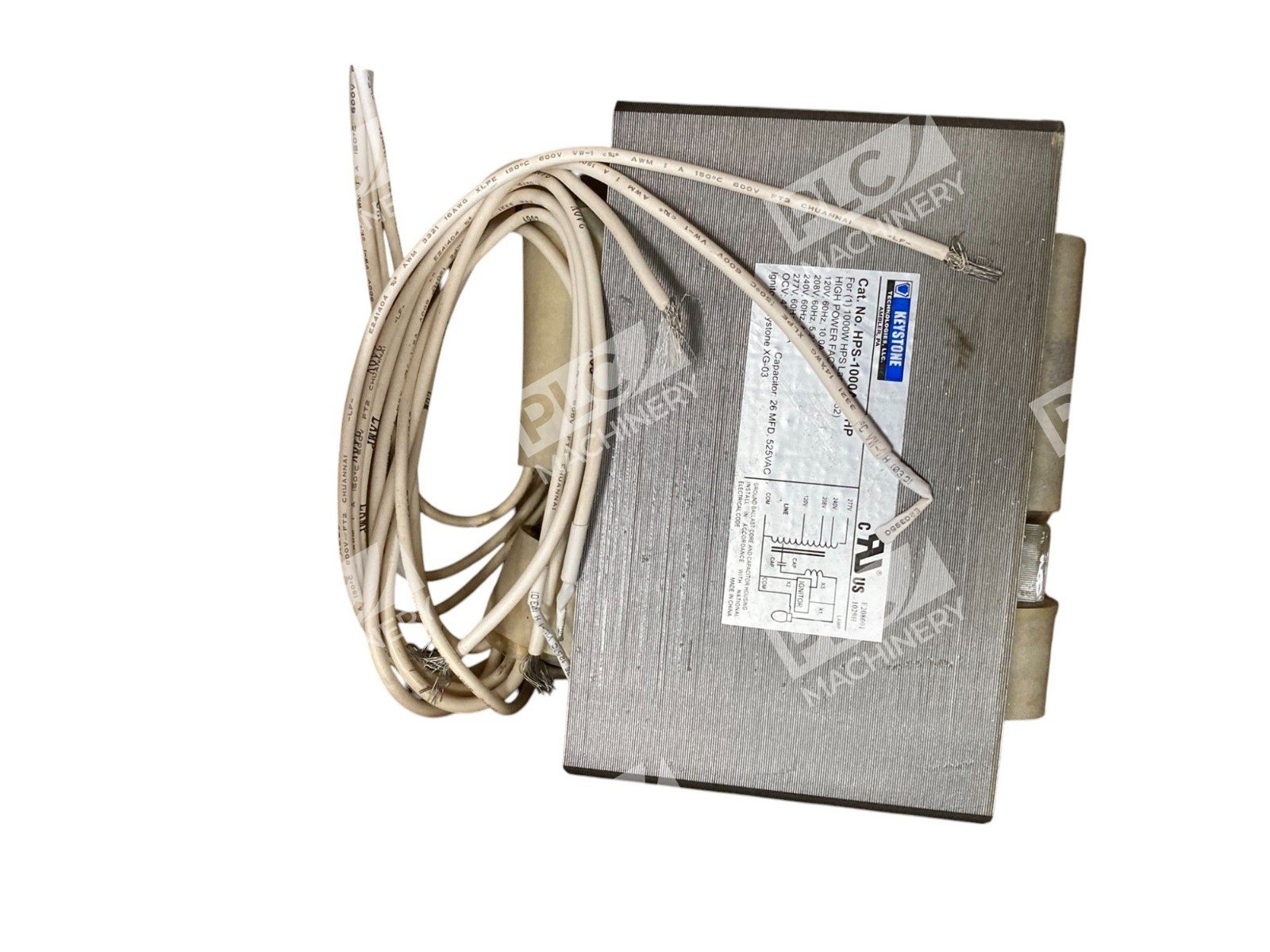 Keystone 1000W High Pressure Sodium Ballast Kit HPS-1000A-Q-KIT - Image 4