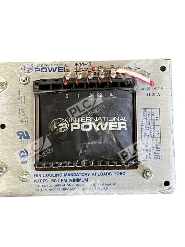 International Power 24VDC Power Supply IF24-12 - Image 2