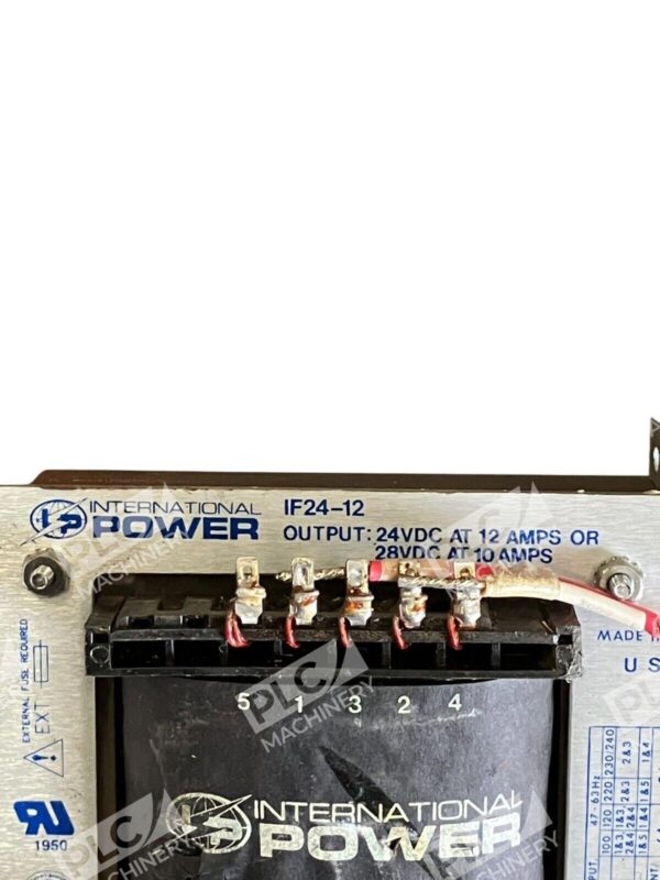 International Power 24VDC Power Supply IF24-12 - Image 3