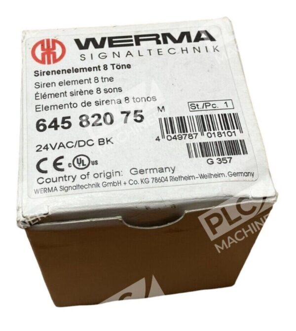 Werma Signaltechnik 645 820 75 Siren Element 8 Tone