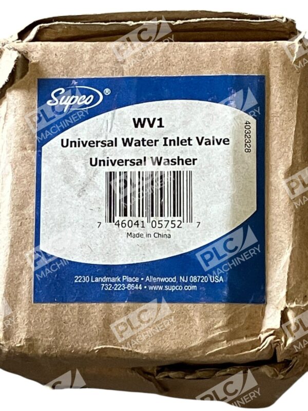 Supco Universal Water Inlet Valve Universal Washer WV1 - Image 2