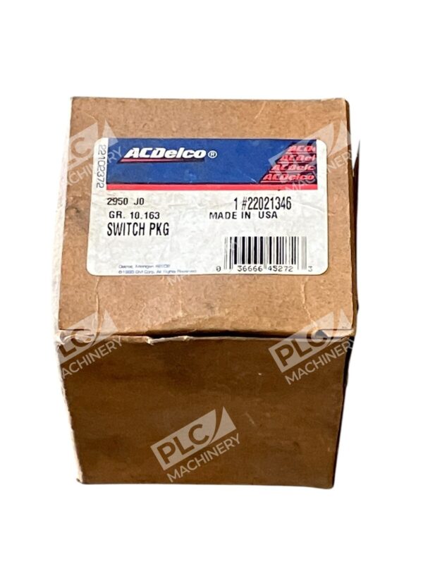 GM General Motor ACDelco GR.10.163 2950 J0 Switch Package 22021346