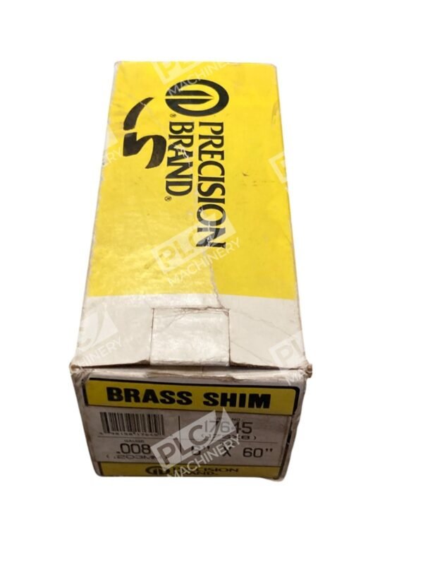 Precision Brand 0.008" 0.203mm 6"x60" 17SX8 Brass Shim 17645