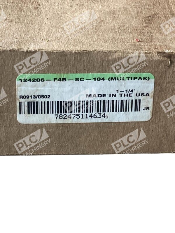 Dodge SC 1-1/4 F4B-SC-104 Multipak 4 Flange Ball Bearing 124206 - Image 2