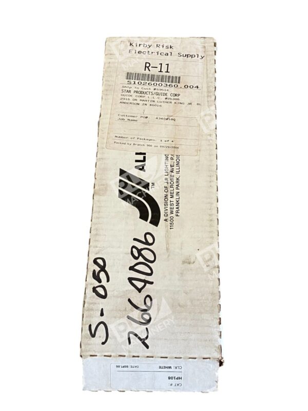 JJI ALKC 546059 1-T5-8W Fluorescent Surface Fixture White HP108
