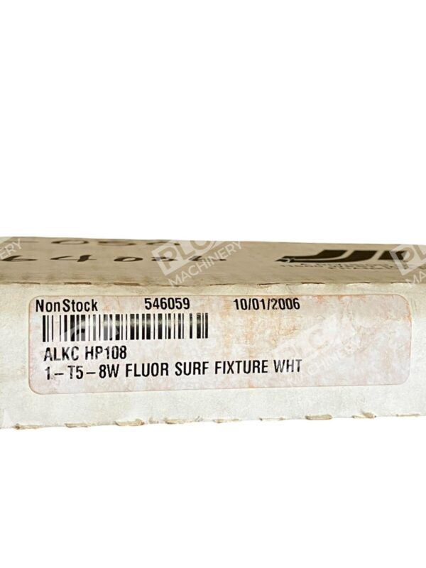 JJI ALKC 546059 1-T5-8W Fluorescent Surface Fixture White HP108 - Image 2
