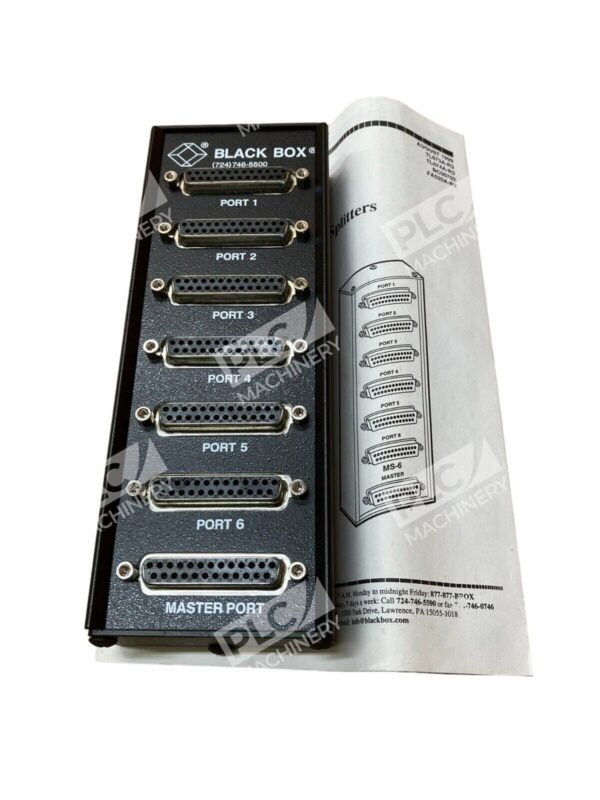 Black Box TL074A-R3 RS-232 Passive Splitter 6 Port - Image 4
