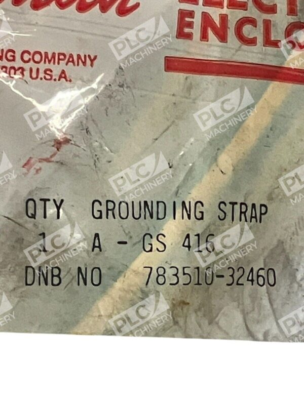 Hoffman 783510-32460 Grounding Strap A-GS416 - Image 2