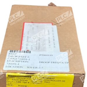 ABB Frequency Droop F/O Output Controller Card 720091-1