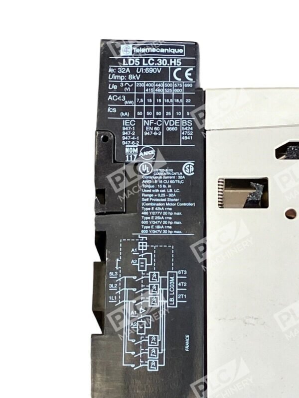 Square D Telemecanique 32A Motor Starter LD5 LC.30.H5 - Image 3