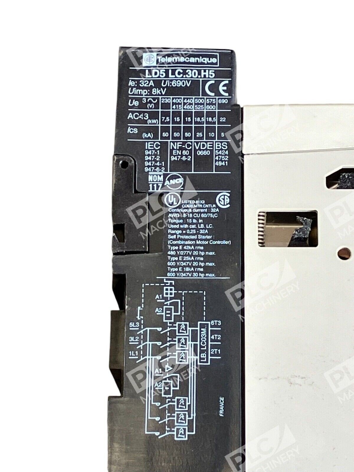 Square D Telemecanique 32A Motor Starter LD5 LC.30.H5 - Image 3