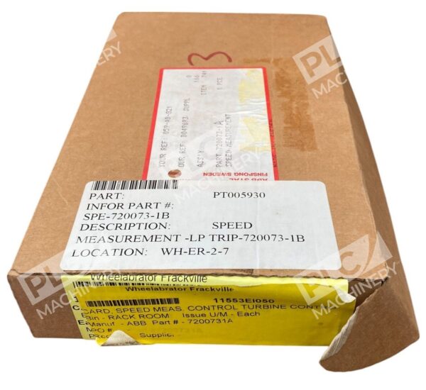 ABB Stal Speed Measurement Card 720073-1