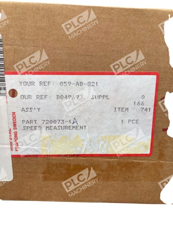 ABB Stal Speed Measurement Card 720073-1 - Image 2