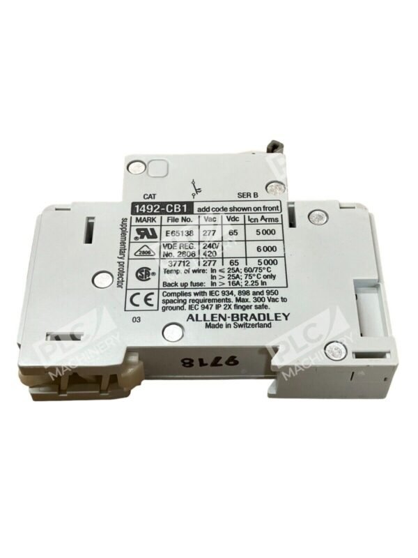 Allen Bradley 1492-CB1H400 /B 40A Circuit Breaker - Image 4