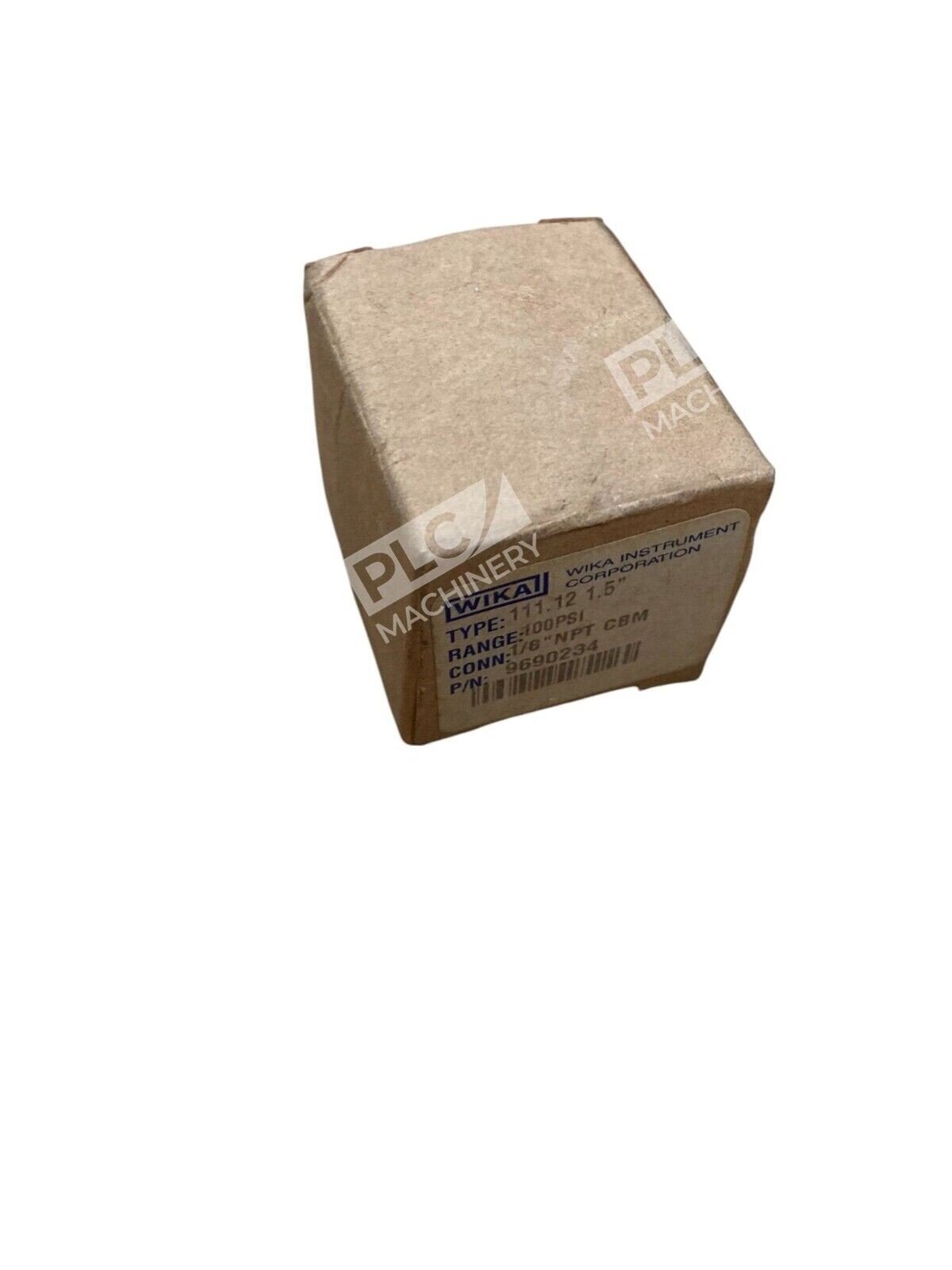 Wika 111.12 1.5" 100PSI 1/8" NPT CBM Pressure Gauge 9690234 - Image 3