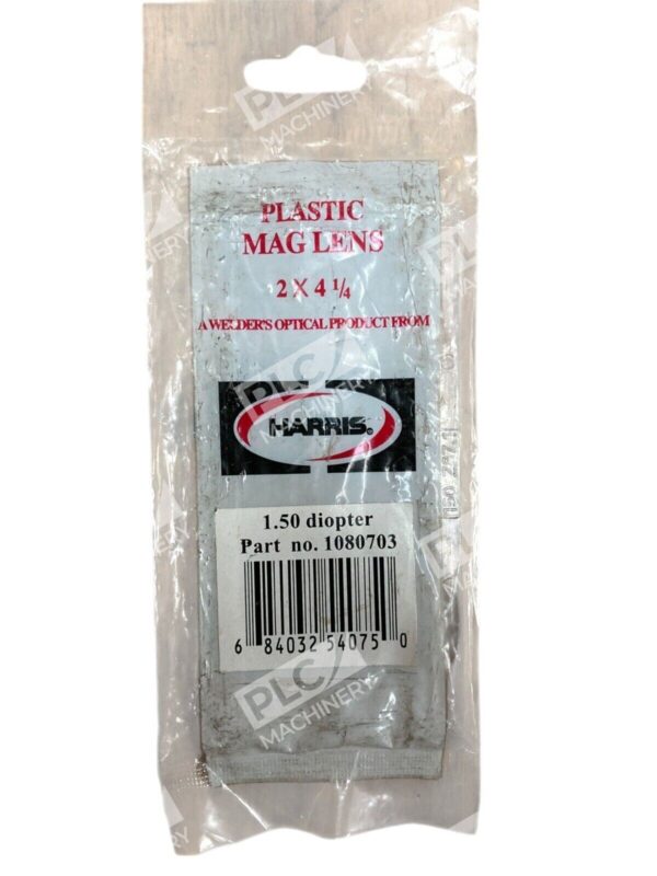 Harris 2x4-1/4" 1.50 Diopter Plastic Mag Lens 1080703
