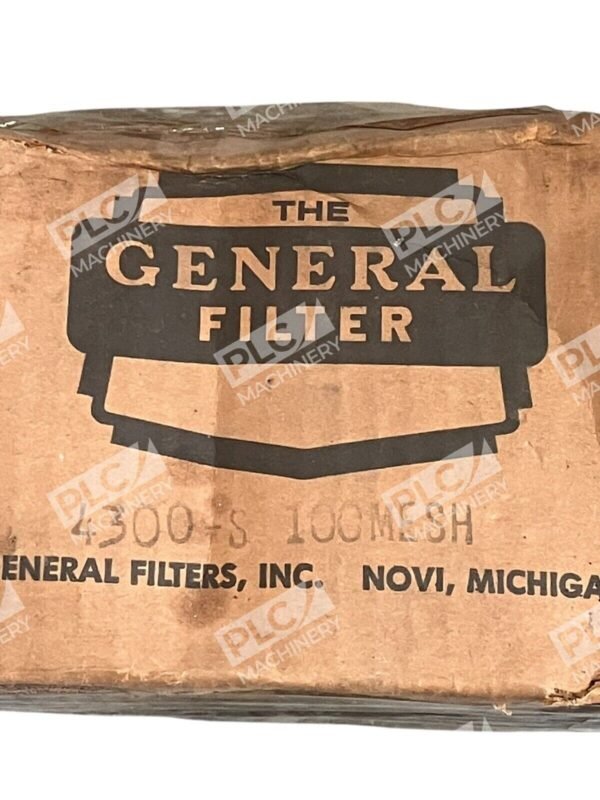 General Filter 100Mesh 4300-S