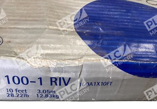 Renold 100-1 RIV 10ft 3.05m 12.83kg 28.22lb Roller Chain 100A1X10FT - Image 2
