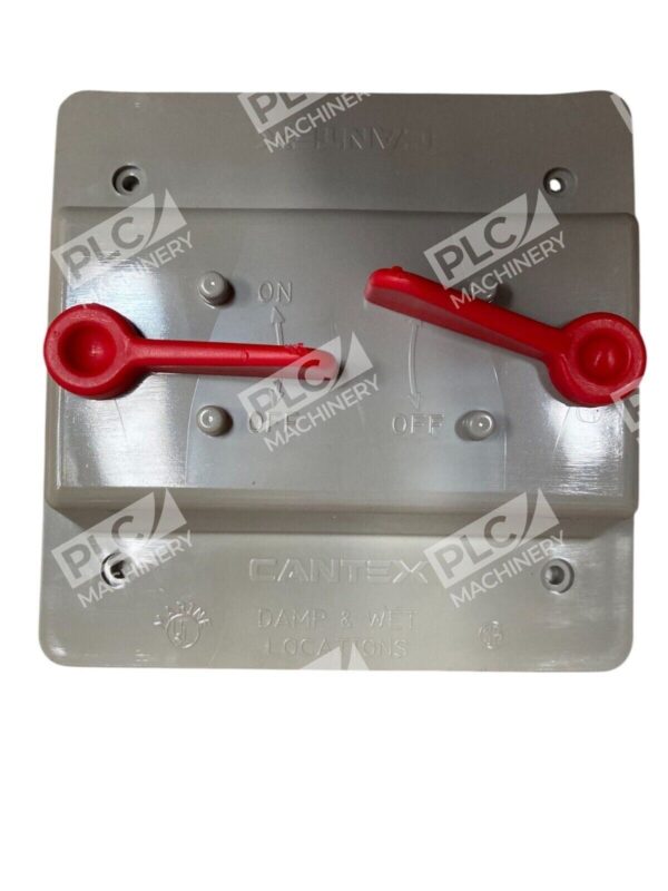 Cantex Nonmetallic Weatherproof Double Toggle Cover 5133331 - Image 3