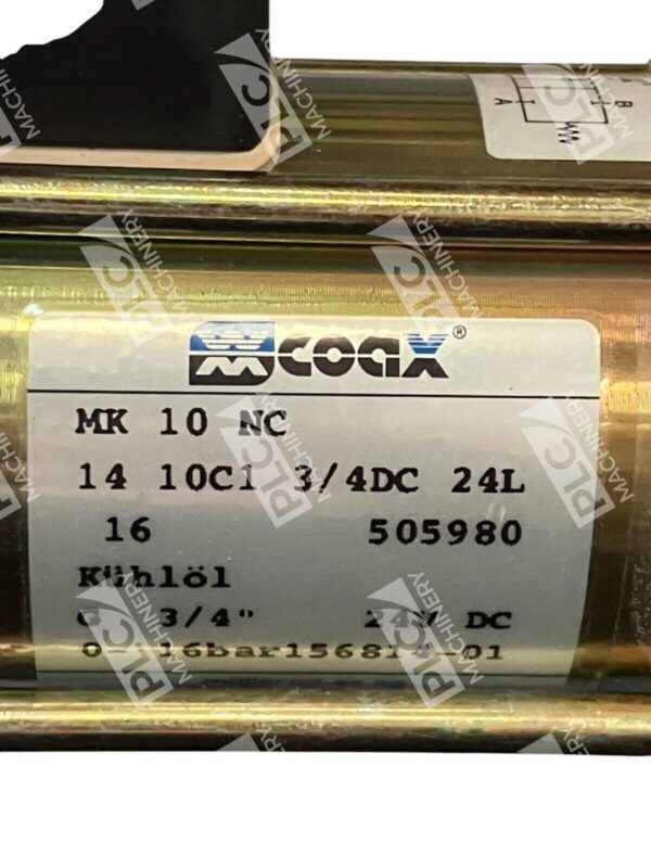 Springer Co-Ax Control Valve MK-10-NC-14-10C1S-34DC-24L - Image 3
