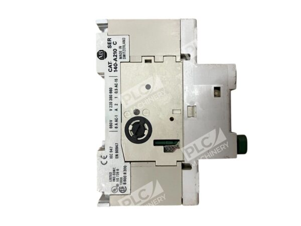 Allen Bradley Motor Starter 140-MN-0250 /C w/ AB Auxiliary Contact 140-A210 /C - Image 2