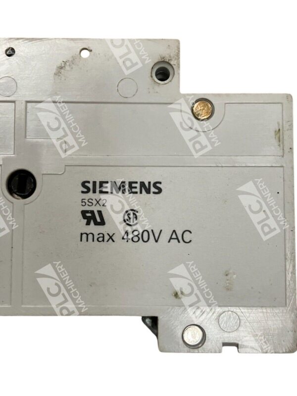 Siemens 5SX2-201-7 2 Pole 1A Circuit Breaker 5SX22C1 - Image 3