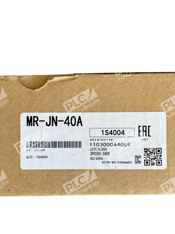Mitsubishi Melservo Servo Amplifier MR-JN-40A - Image 2