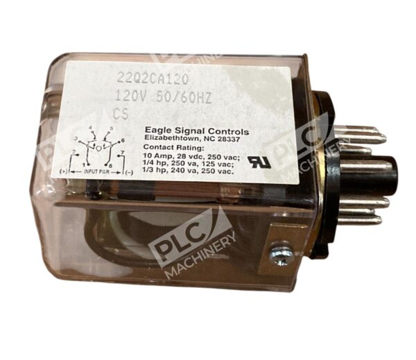Eagle Signal Controls 120V 50/60Hz Relay 22Q2CA120 - Image 6