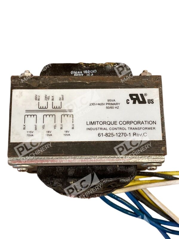 Limitorque Corp 95VA Industrial Control Transformer 61-825-1270-1 Rev C - Image 5