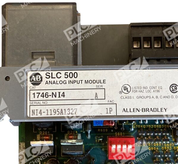 Allen Bradley 10VDC 20A SLC500 Analog Input Module 1746-NI4 /A - Image 2