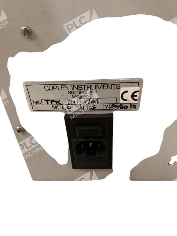 Copley Instruments 1761 Erweka TPK - Image 2