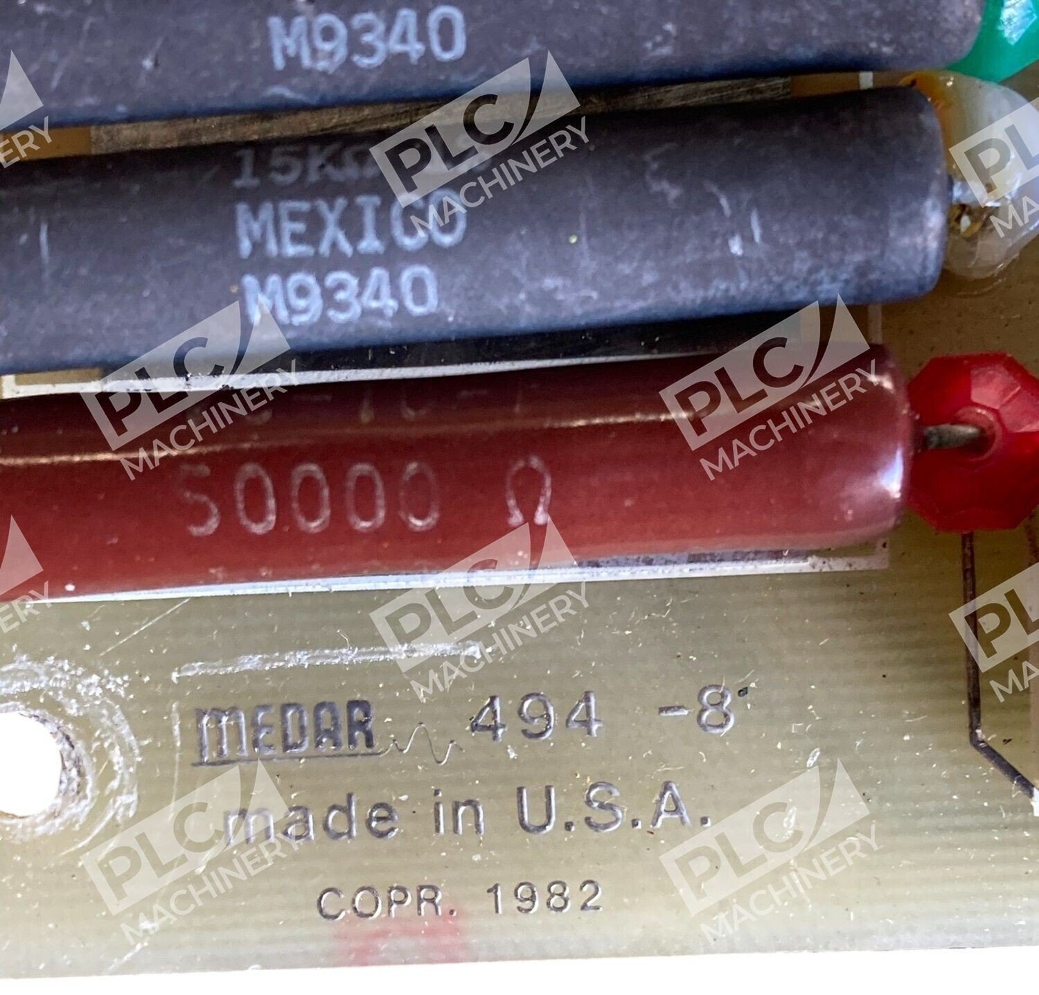 Medar 494-8 BD#4942-8M6 Circuit Board 494-8A - Image 4