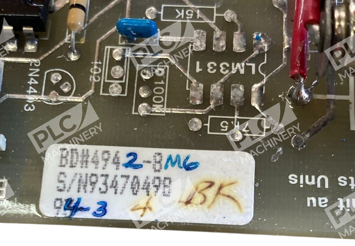 Medar 494-8 BD#4942-8M6 Circuit Board 494-8A - Image 5
